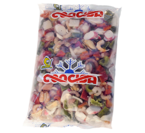 Salpicón de marisco congelado